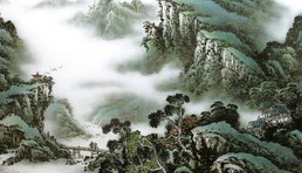 南宋著名画家夏圭简介：作品有《溪山清远图》卷