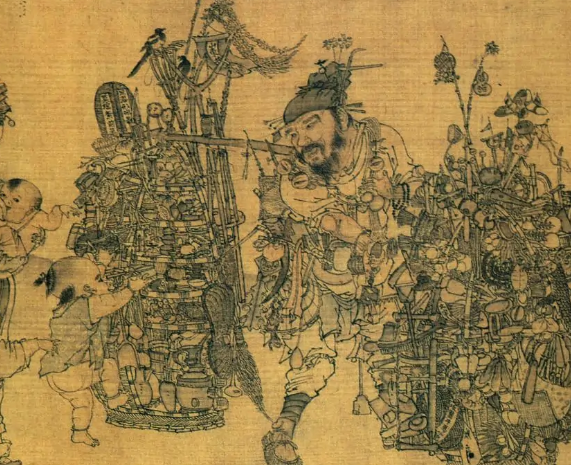 南宋宫廷画家李嵩，他的画作有着怎样的特点？