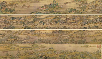 北宋画家张择端《清明上河图》,技法及结构如何赏析?