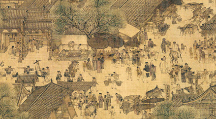 北宋画家张择端《清明上河图》,技法及结构如何赏析?