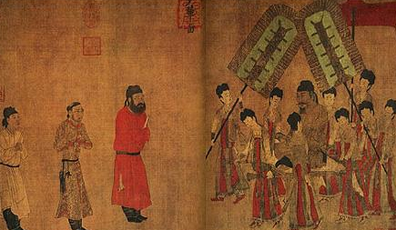 阎立本：唐代杰出画家，隋代画家阎毗之子，阎立德之弟
