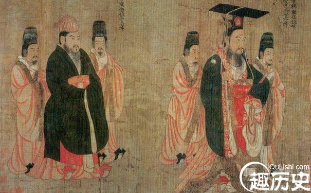 阎立本步辇图创作背景是什么 阎立本观画的典故
