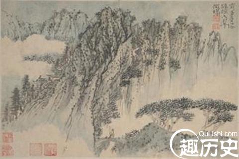 清代画坛四僧之—髡残