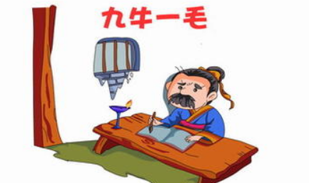 成语典故之九牛一毛，该典故的内容蕴含了什么哲学？