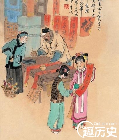 春节为什么要贴春联 贴春联的习俗起源于何时？